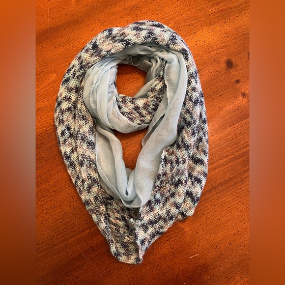 Girls' Justice Blue Double Infinity Scarf - ONE SIZE - Picture 1 of 4